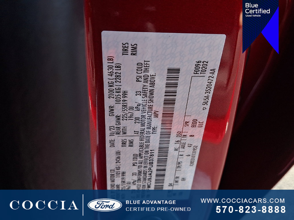 Certified 2023 Ford Escape Platinum AWD/4WD image 26