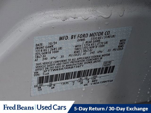 Certified 2024 Ford Maverick Lariat w/ 4K Tow Package image 29