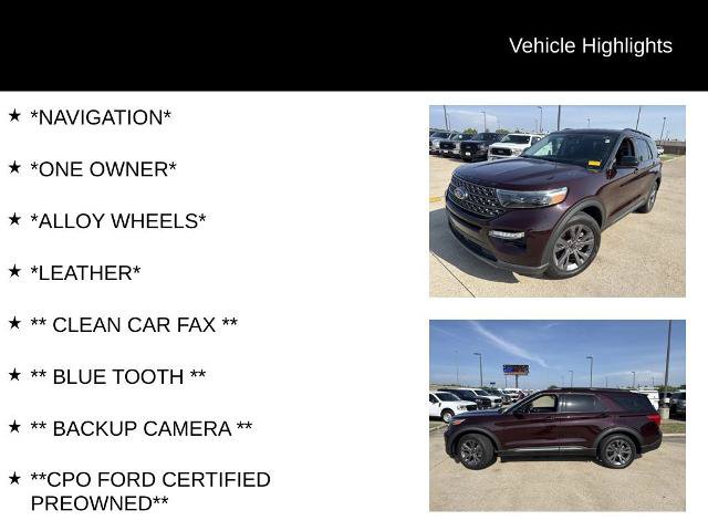 Certified 2023 Ford Explorer XLT w/ Equipment Group 202A RWD image 4