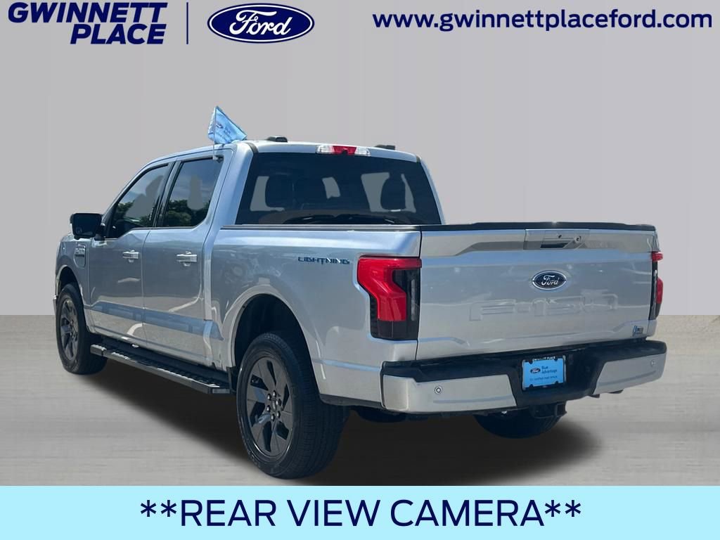 Certified 2023 Ford F150 Lightning XLT w/ Equipment Group 312A High image 7