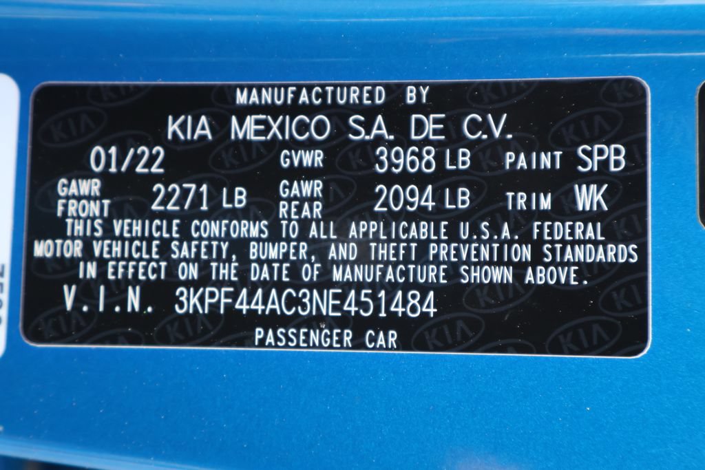 Used 2022 Kia Forte GT w/ GT Technology Package FWD image 39