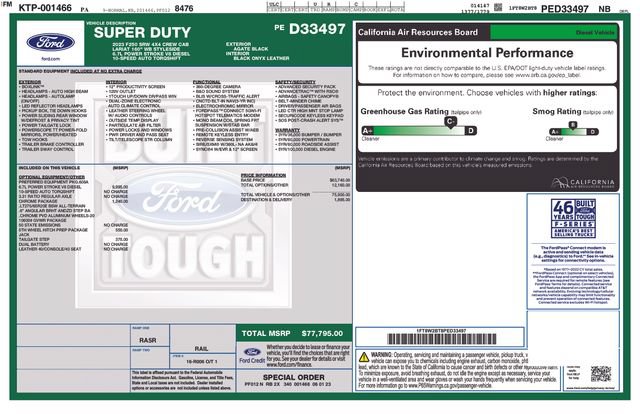 Certified 2023 Ford F250 Lariat w/ Chrome Package AWD/4WD image 13