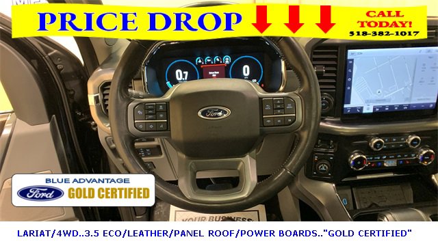 Certified 2023 Ford F150 Lariat w/ Equipment Group 502A High image 37