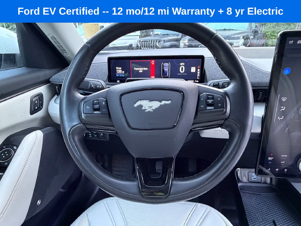 Certified 2022 Ford Mustang Mach-E Premium w/ Ice White Appearance Package AWD/4WD image 17