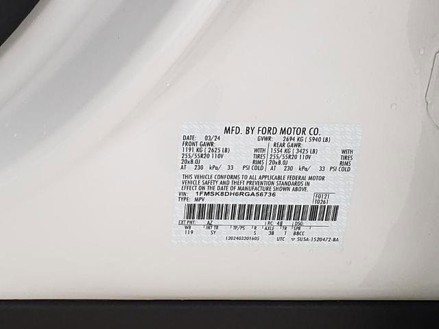 Certified 2024 Ford Explorer XLT w/ Equipment Group 202A AWD/4WD image 26