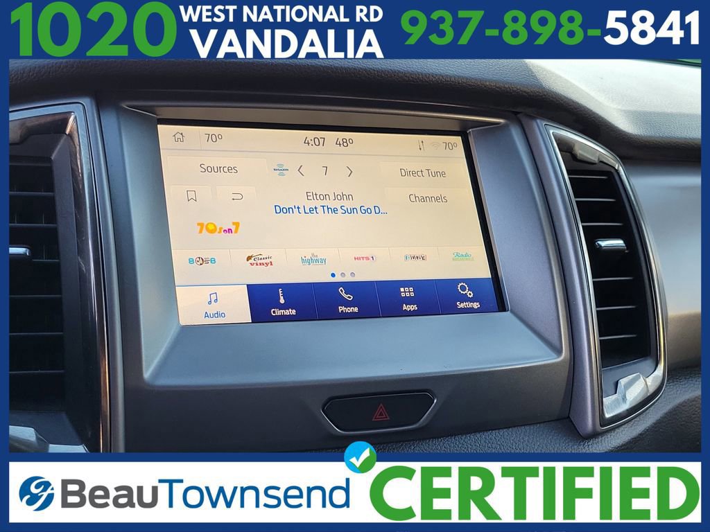 Certified 2020 Ford Ranger XLT w/ Equipment Group 302A Luxury image 27