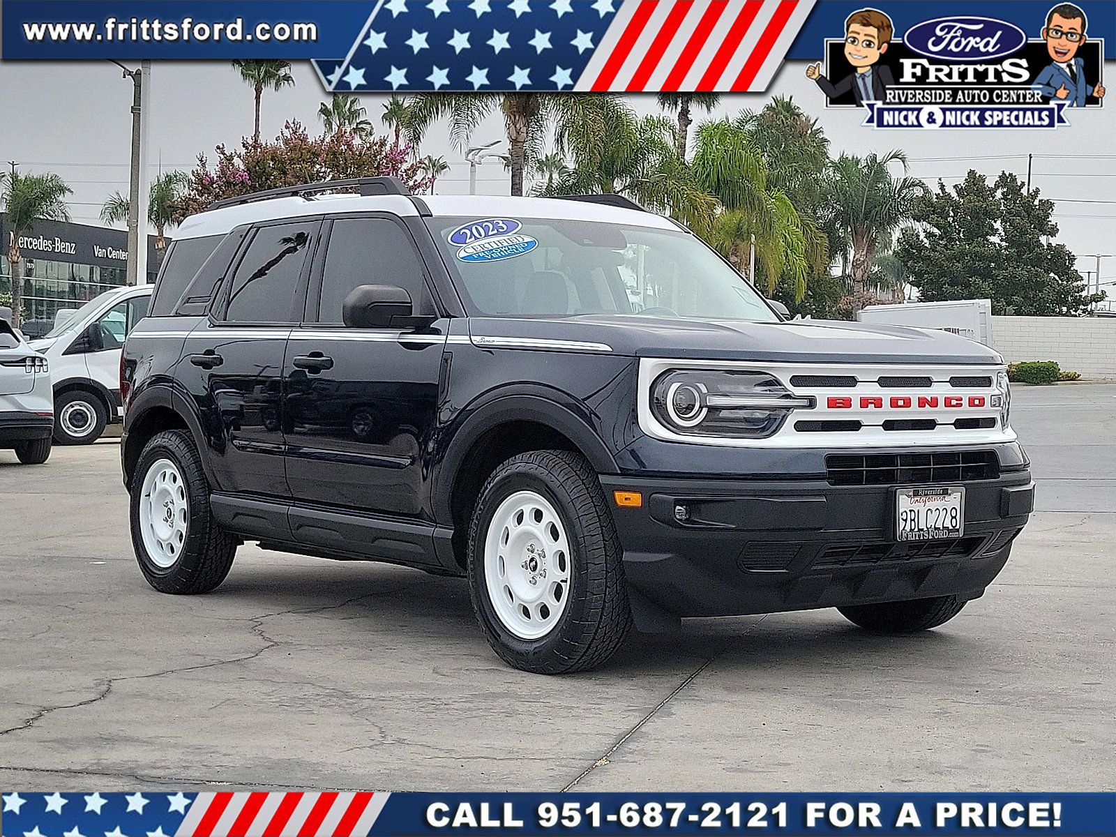 Certified 2023 Ford Bronco Sport Heritage w/ Heritage Convenience Package image 3