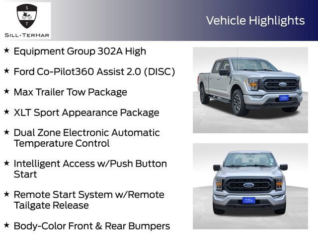 Certified 2022 Ford F150 XLT w/ Equipment Group 302A High AWD/4WD image 10