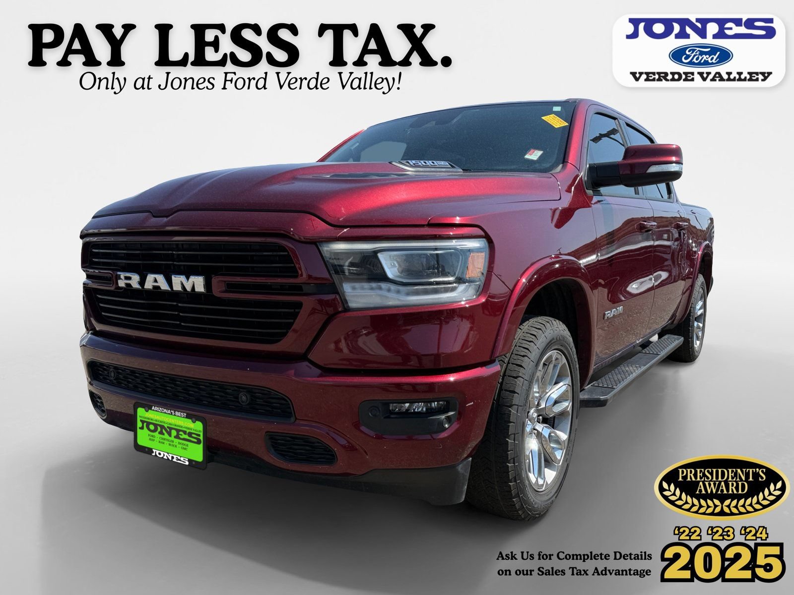 Used 2021 RAM 1500 Laramie w/ Sport Appearance Package
