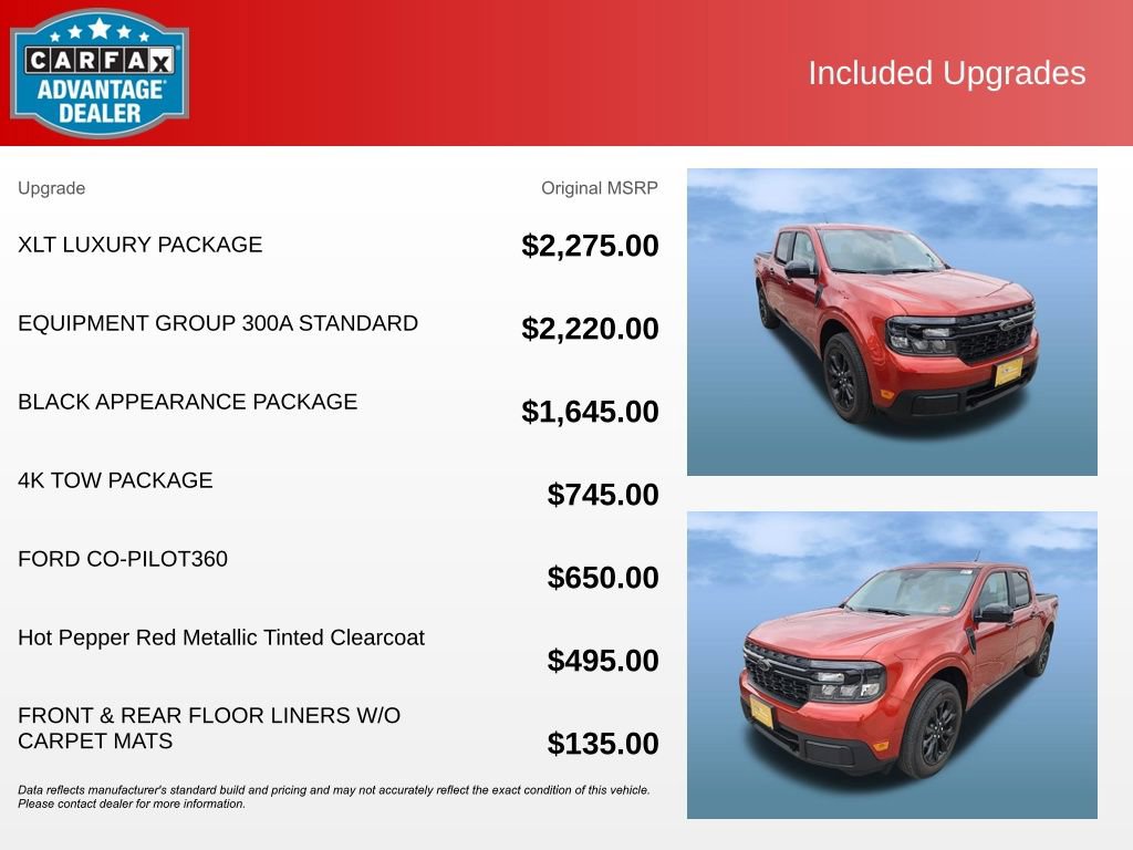 Certified 2024 Ford Maverick XLT w/ XLT Luxury Package AWD/4WD image 14