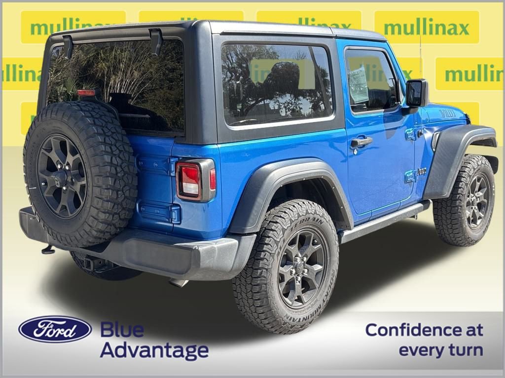 Used 2022 Jeep Wrangler Willys image 4
