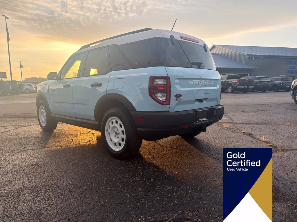Certified 2023 Ford Bronco Sport Heritage w/ Heritage Convenience Package AWD/4WD image 4