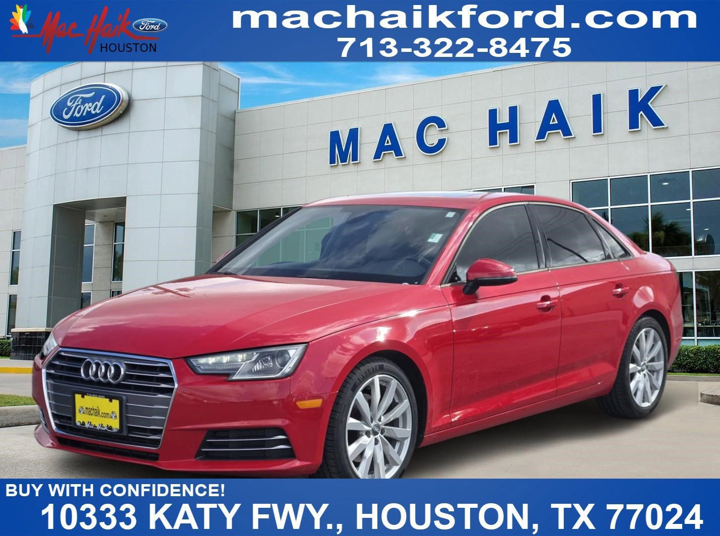 Used 2017 Audi A4 2.0T Ultra Premium w/ 18" Wheel Package image 1