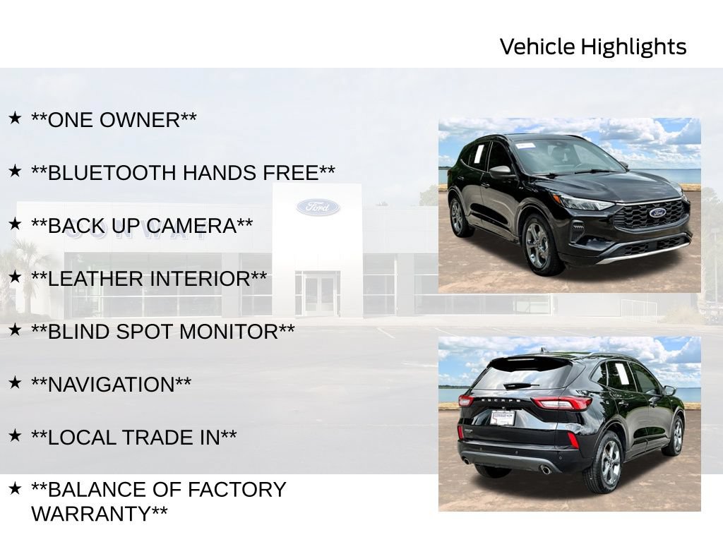 Certified 2024 Ford Escape ST-Line w/ Tech Pack #1 FWD image 6