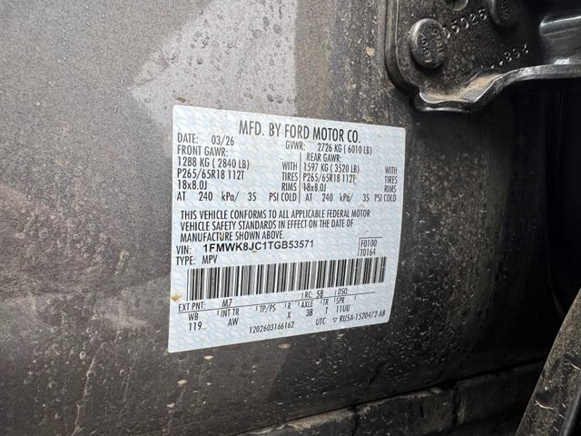 Certified 2026 Ford Explorer Tremor w/ Tremor Ultimate Package AWD/4WD image 18