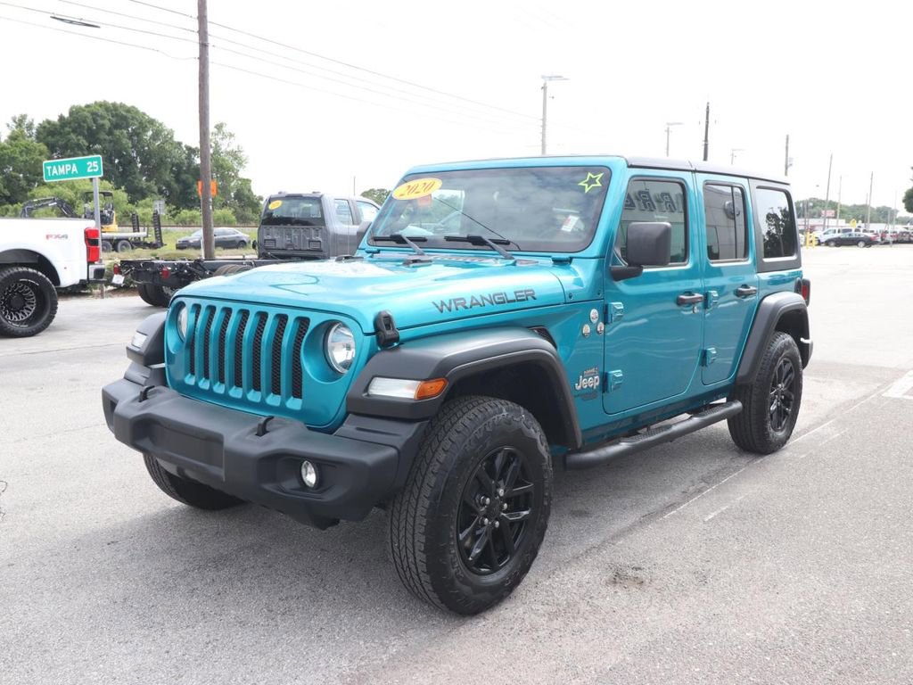 Used 2020 Jeep Wrangler Unlimited Sport S AWD/4WD image 5