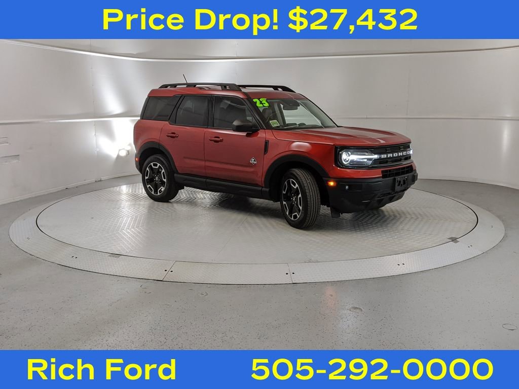 Certified 2023 Ford Bronco Sport Outer Banks w/ Tech Package image 1
