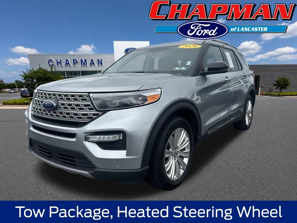 Certified 2020 Ford Explorer Limited w/ Class III Trailer Tow Package