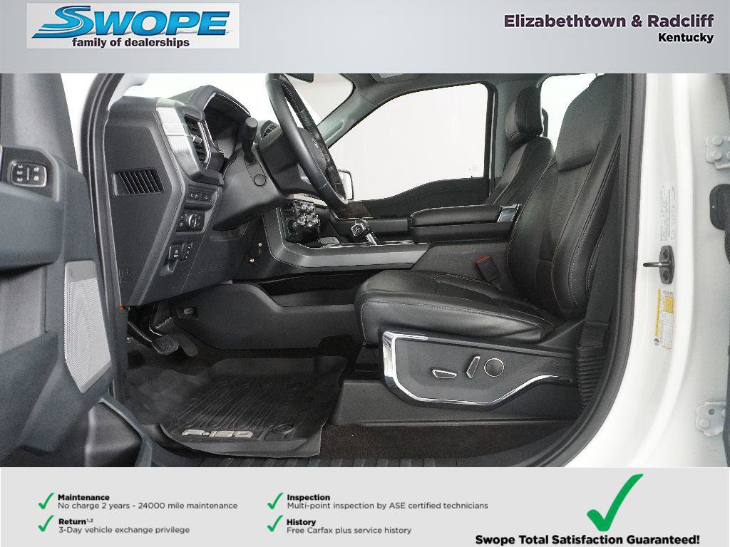 Certified 2021 Ford F150 Lariat w/ Equipment Group 502A High AWD/4WD image 12