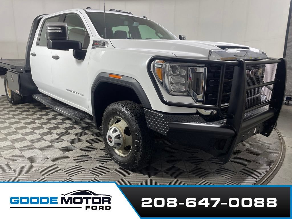 Used 2021 GMC Sierra 3500 4x4 Crew Cab w/ Fleet Convenience Package image 2