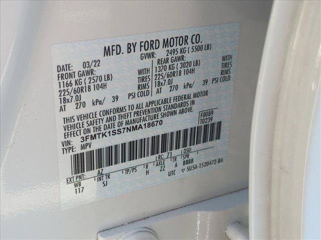 Certified 2022 Ford Mustang Mach-E Select AWD/4WD image 25