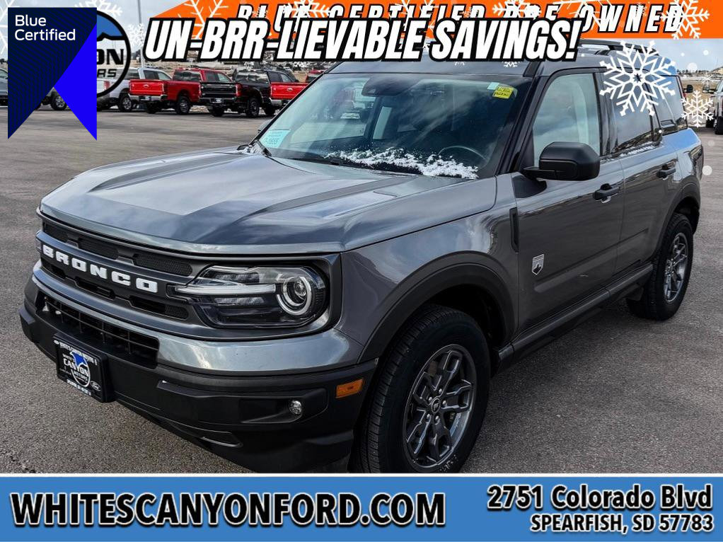 Certified 2021 Ford Bronco Sport Big Bend w/ Big Bend Package (96B) image 1