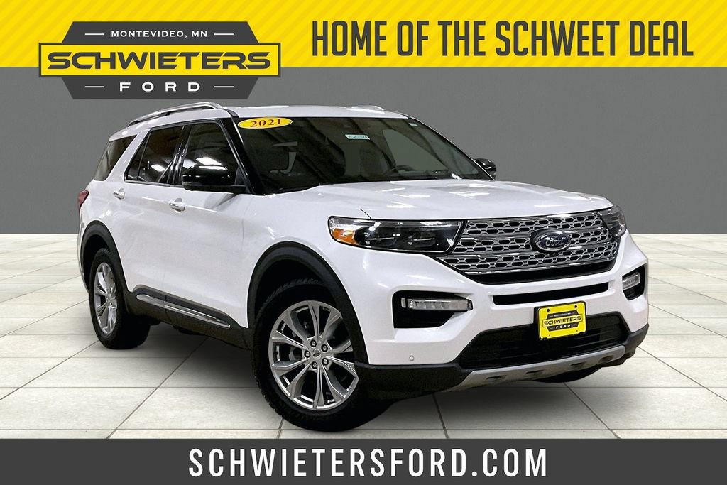 Certified 2021 Ford Explorer Limited w/ Class III Trailer Tow Package