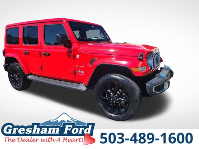 Used 2024 Jeep Wrangler Unlimited Sahara w/ Dual Top Group AWD/4WD image 14