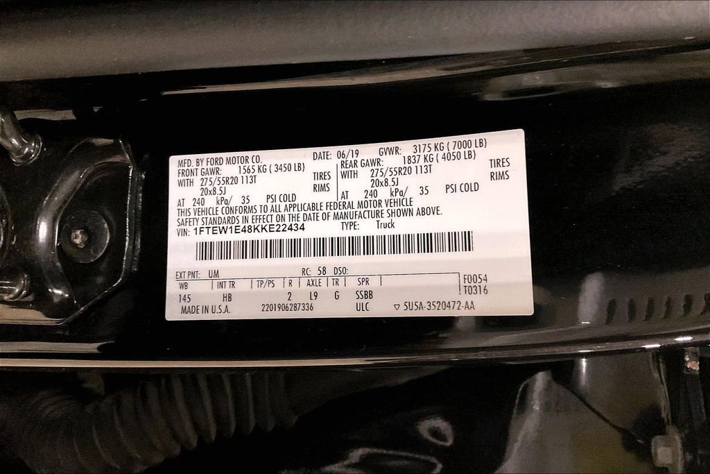 Certified 2019 Ford F150 Lariat image 30