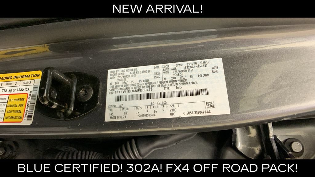 Certified 2021 Ford F150 XLT w/ Equipment Group 302A High AWD/4WD image 49
