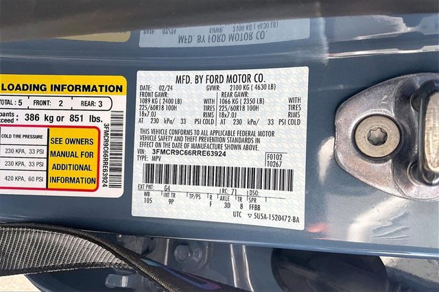 Certified 2024 Ford Bronco Sport Outer Banks w/ Tech Package image 34