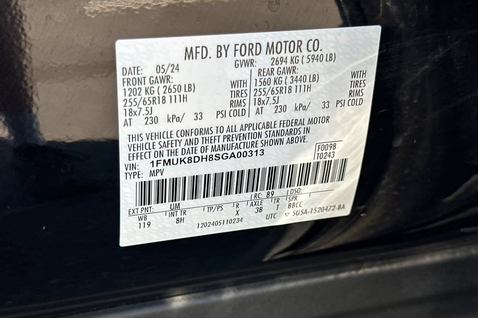 Certified 2025 Ford Explorer Active AWD/4WD image 31