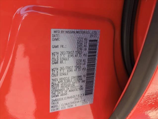 Used 2026 Nissan Frontier Pro-X w/ Pro-X Convenience Package image 30