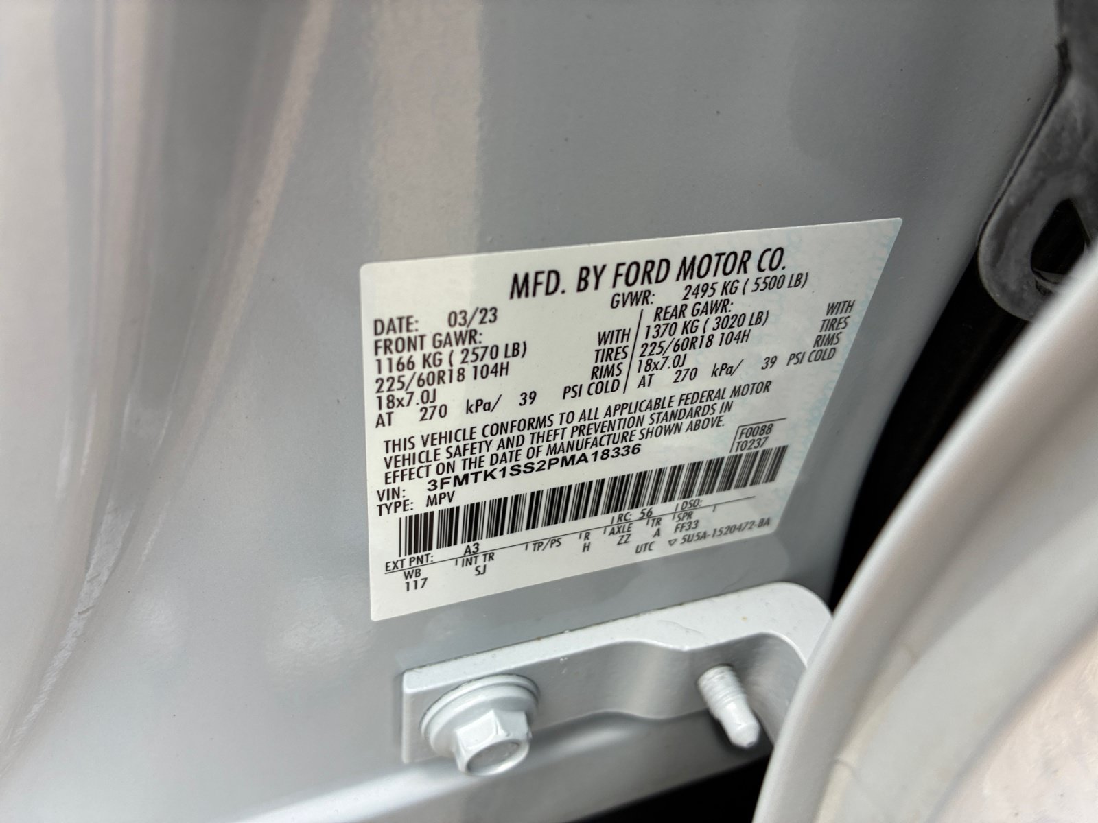 Certified 2023 Ford Mustang Mach-E Select AWD/4WD image 25