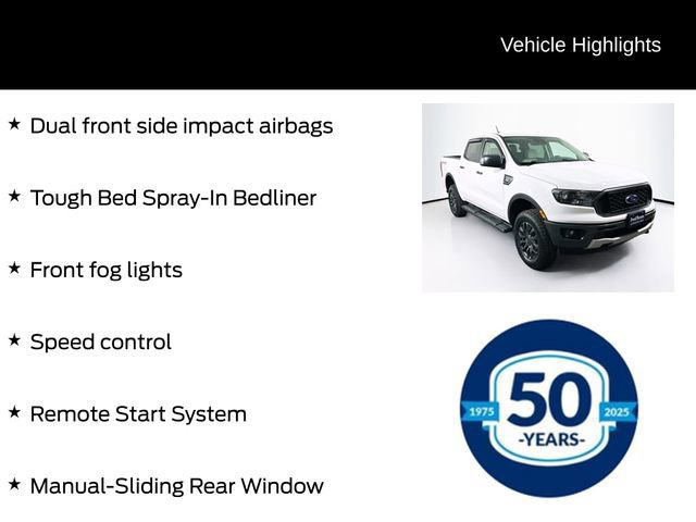 Certified 2023 Ford Ranger XLT w/ Equipment Group 302A High image 26