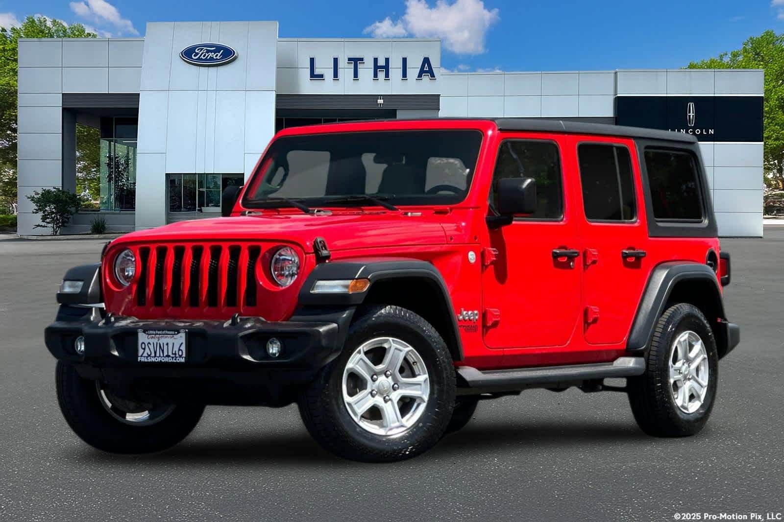 Used 2018 Jeep Wrangler Unlimited Sport S