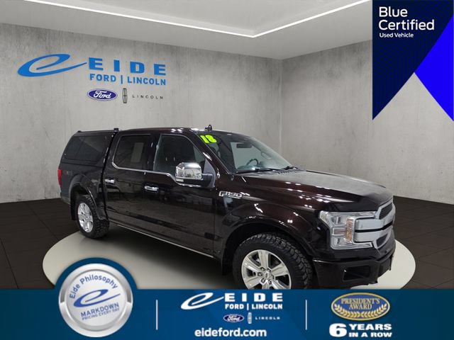 Certified 2018 Ford F150 Platinum w/ Equipment Group 701A Luxury