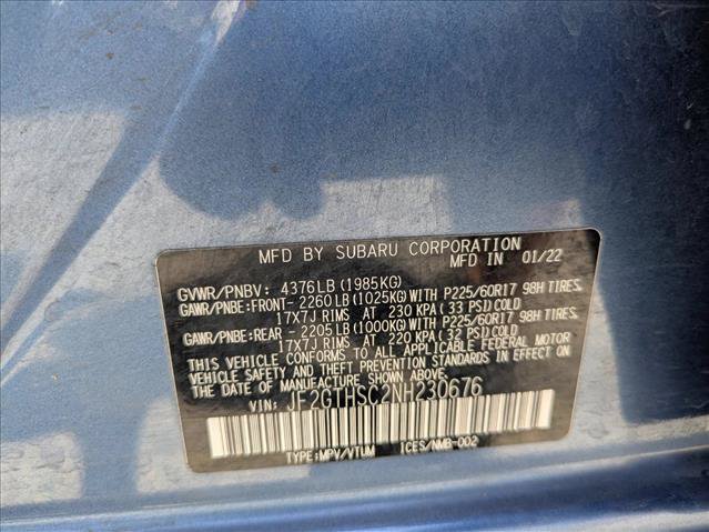 Used 2022 Subaru Crosstrek 2.5i Sport w/ Moonroof Package AWD/4WD image 16