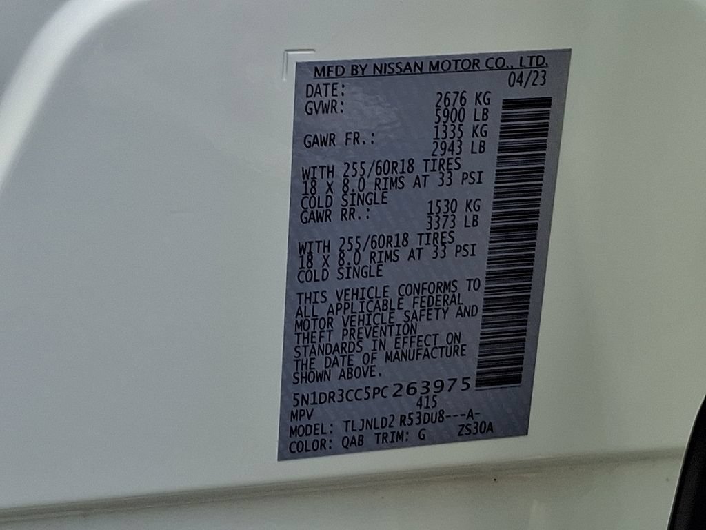 Used 2023 Nissan Pathfinder SL AWD/4WD image 28