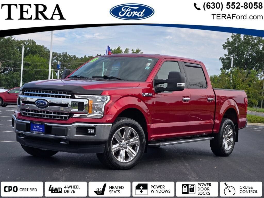 Certified 2018 Ford F150 XLT w/ Equipment Group 302A Luxury