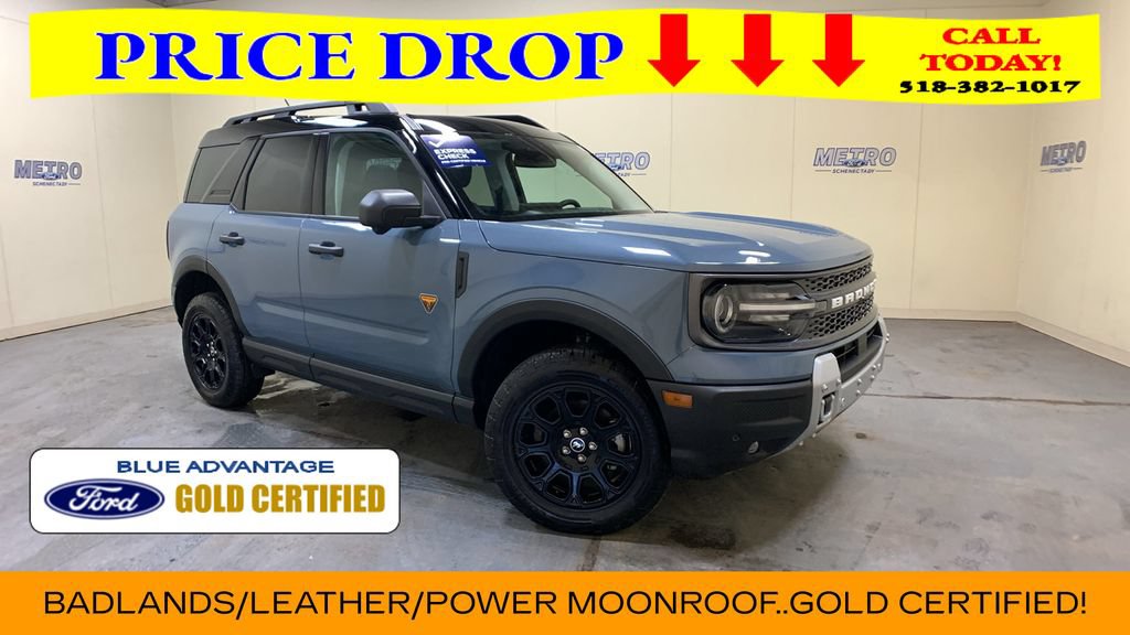 Certified 2025 Ford Bronco Sport Badlands w/ Badlands Tech Package AWD/4WD image 1