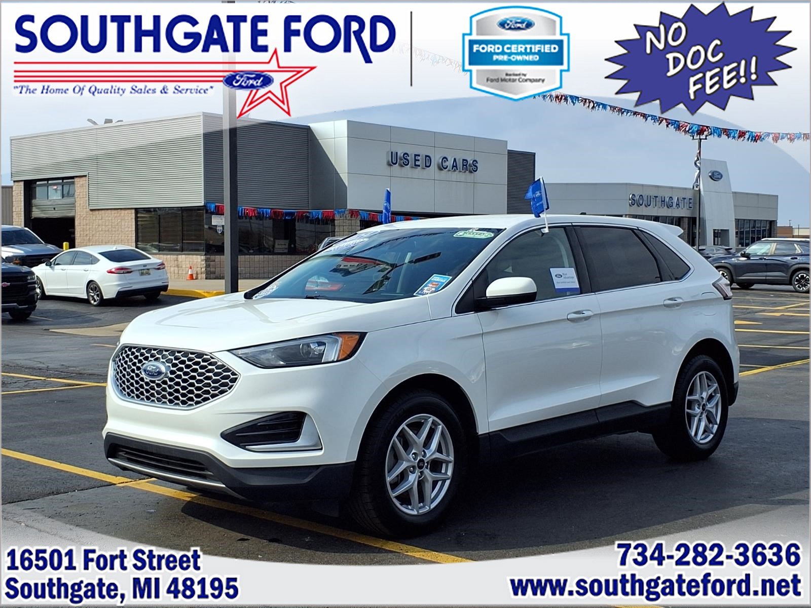 Certified 2024 Ford Edge SEL AWD/4WD image 1