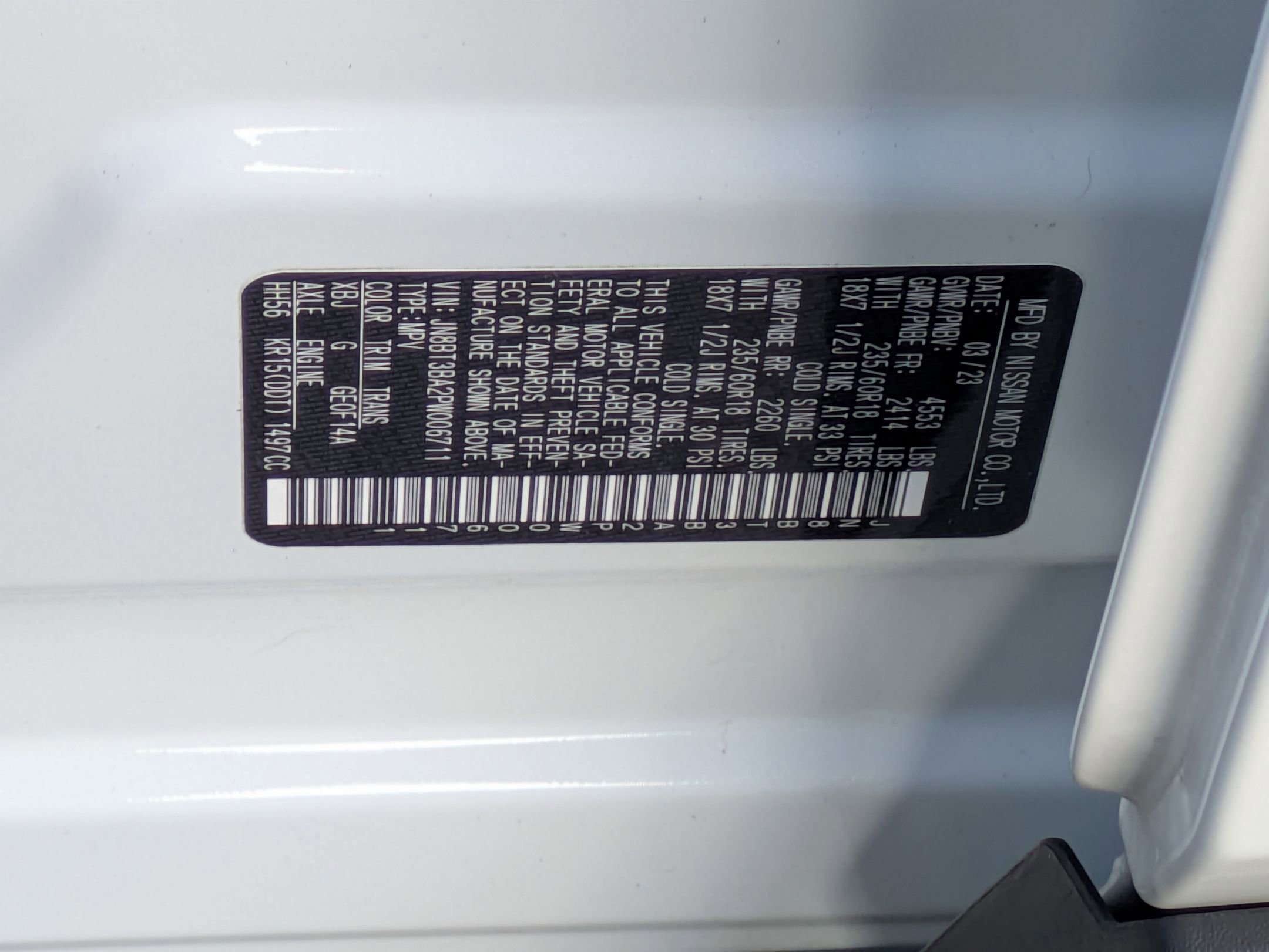 Used 2023 Nissan Rogue SV w/ SV Premium B Package FWD image 42