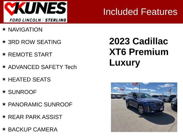 Used 2023 Cadillac XT6 Premium Luxury w/ Technology Package image 2
