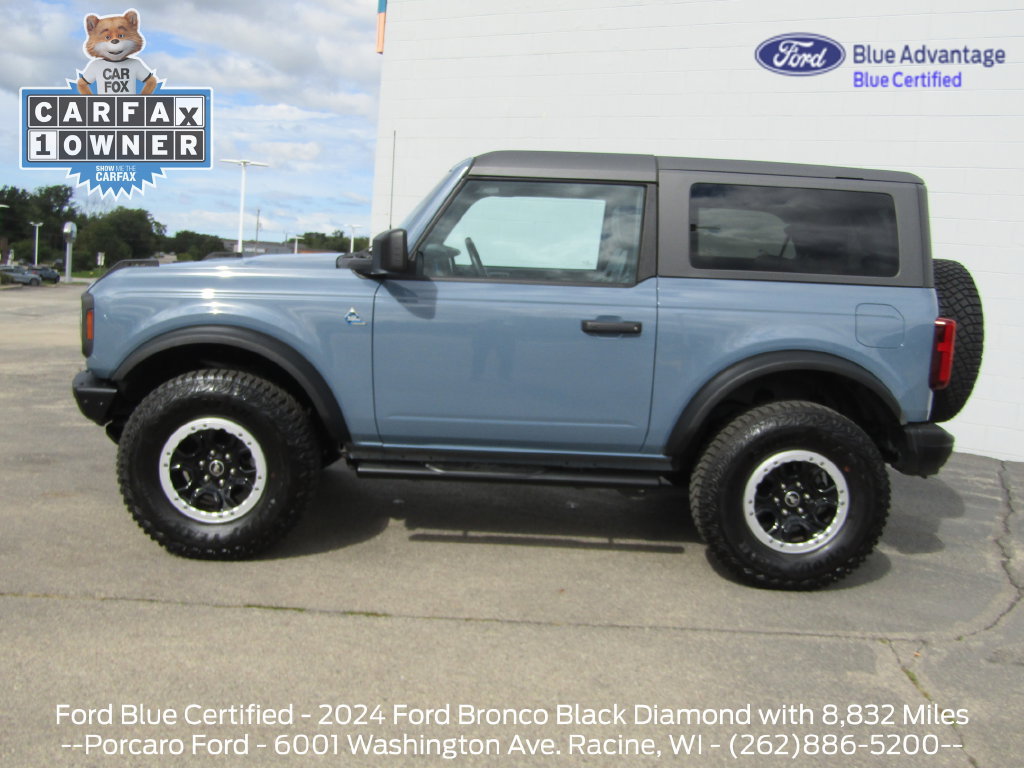 Certified 2024 Ford Bronco Black Diamond w/ Sasquatch Package AWD/4WD image 2