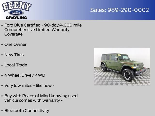 Used 2021 Jeep Wrangler Unlimited Rubicon w/ Cold Weather Group image 11