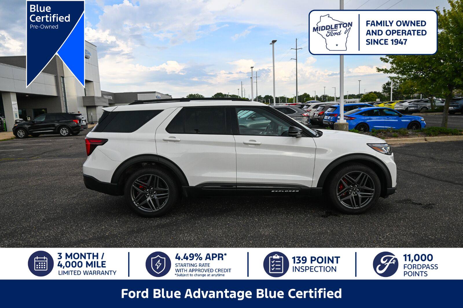 Certified 2025 Ford Explorer ST