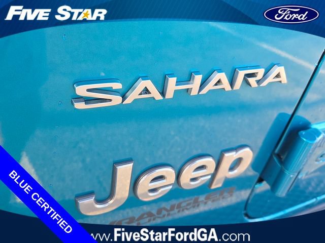 Used 2020 Jeep Wrangler Unlimited Sahara w/ Uconnect 4C Nav & Sound Group AWD/4WD image 12