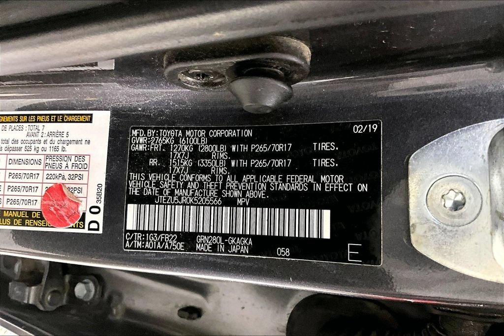 Used 2019 Toyota 4Runner SR5 RWD image 26