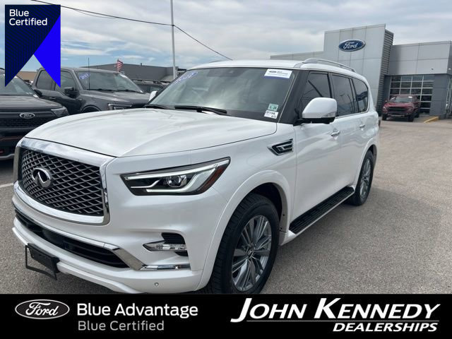 Used 2022 INFINITI QX80 Luxe w/ Cargo Package AWD/4WD image 1